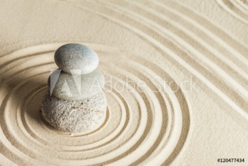 Picture of Zen stone garden